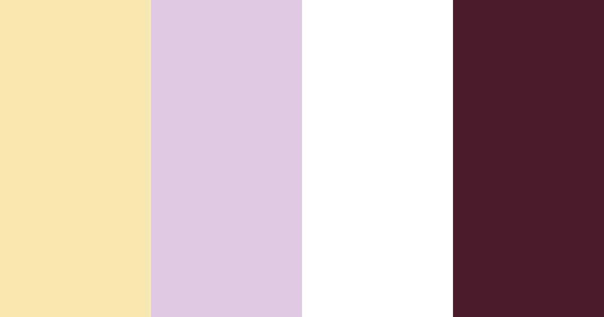 Download elegant purple color palette PNG image (landscape)