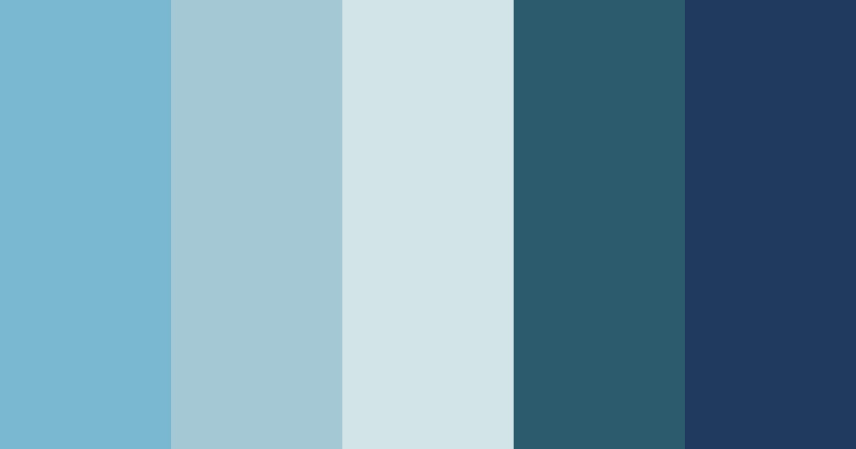 Download ocean depths color palette PNG image (landscape)