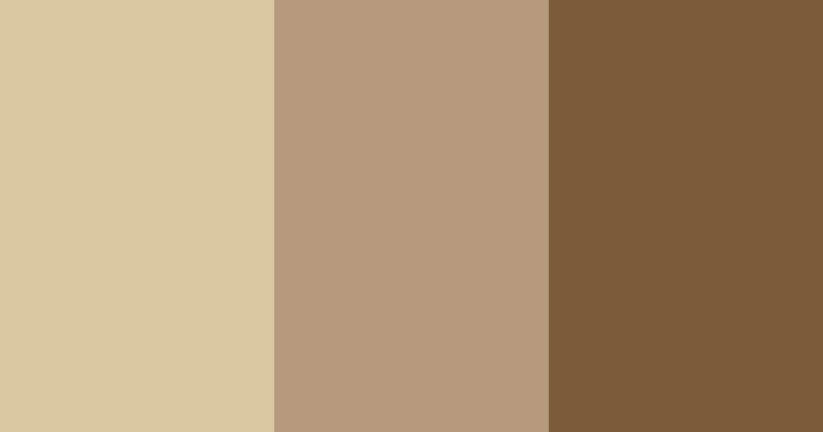 Download earthy brown color palette PNG image (landscape)