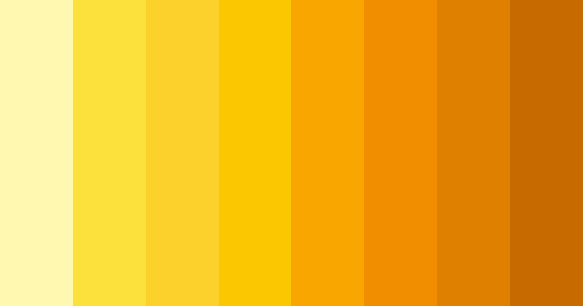 Download golden sunrise color palette PNG image (landscape)