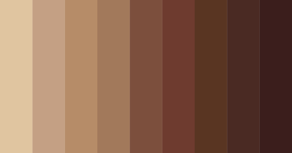 Download earthen embrace color palette PNG image (landscape)
