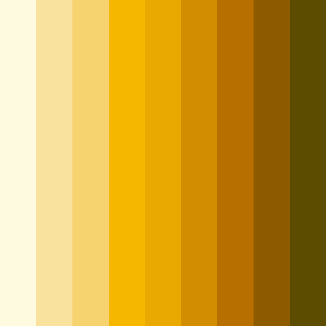 Download yellow black color palette PNG image (square)