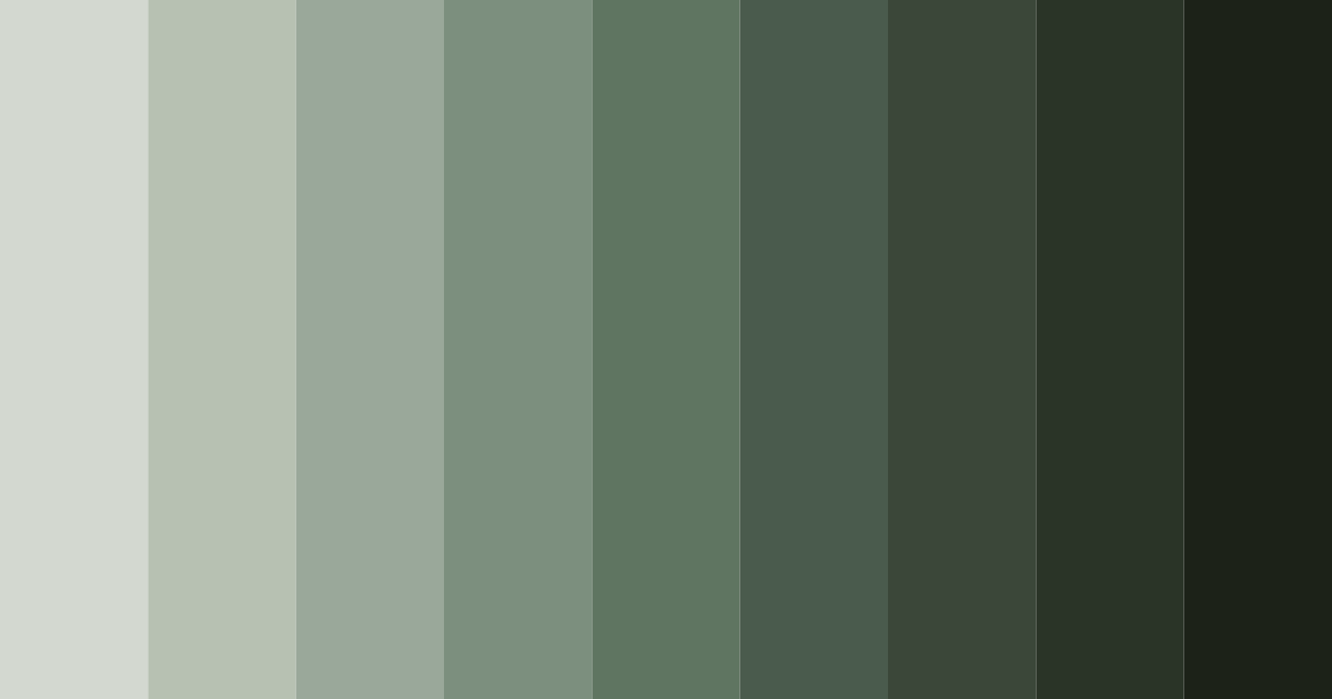 Download whispering pines color palette PNG image (landscape)