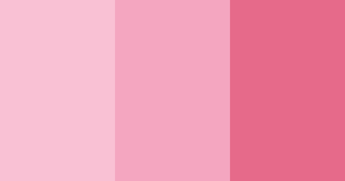 Download tender blossoms color palette PNG image (landscape)