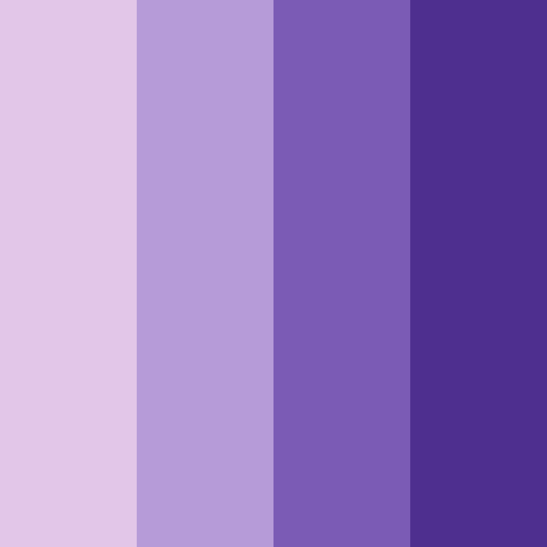 Download violet dreamscape color palette PNG image (square)