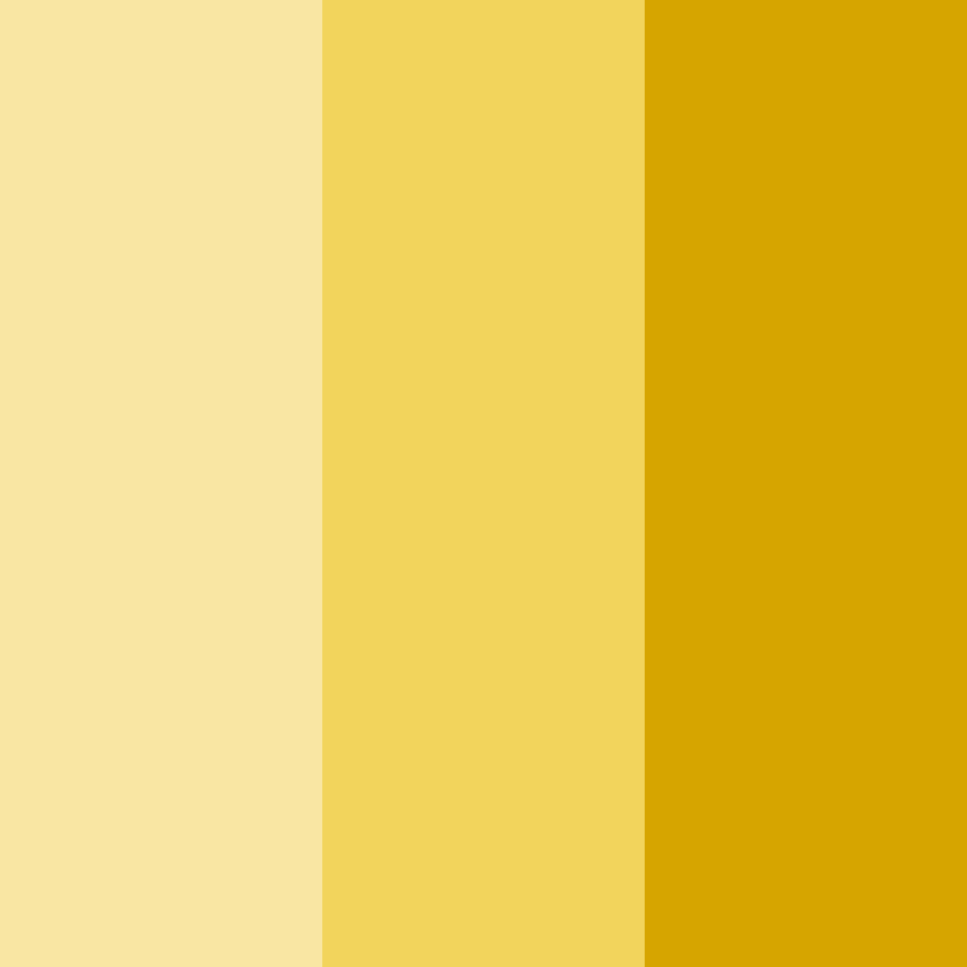 Download bright lemon color palette PNG image (square)