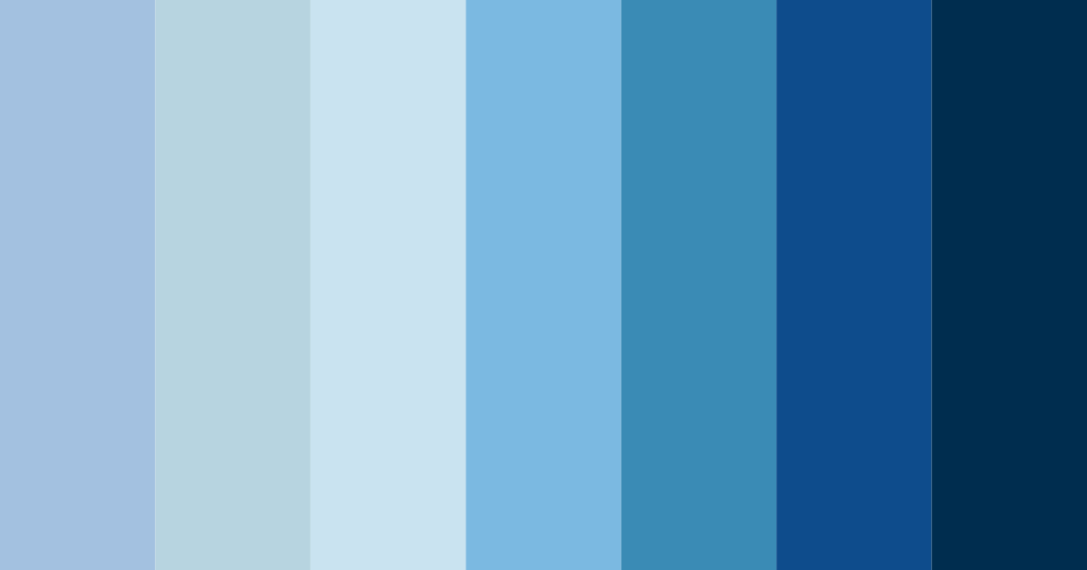 Download blue reverie color palette PNG image (landscape)