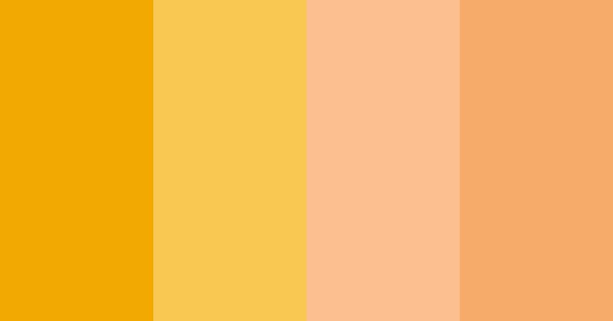 Download golden hues color palette PNG image (landscape)