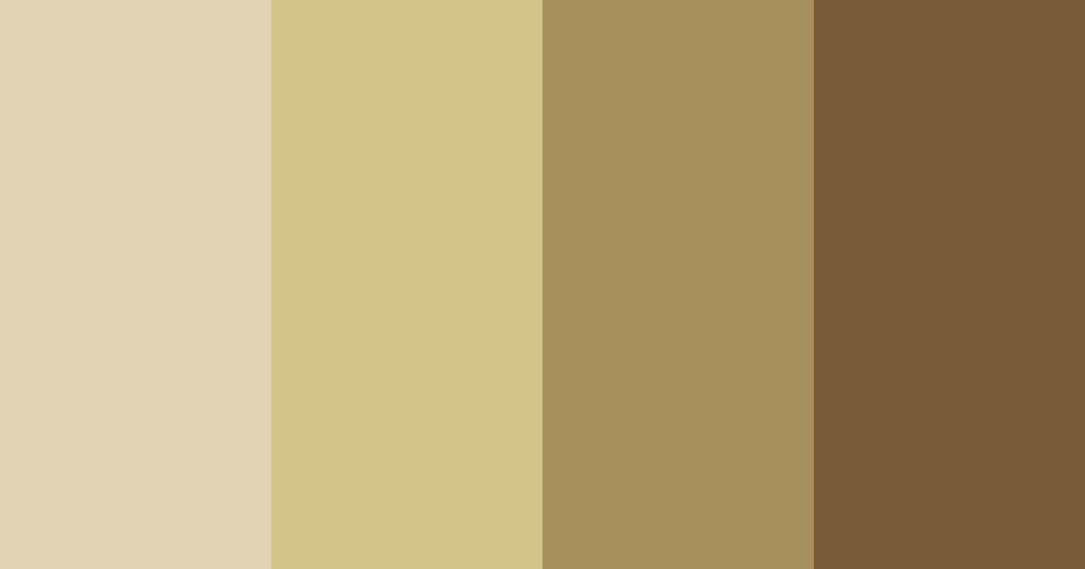 Download beige breeze color palette PNG image (landscape)