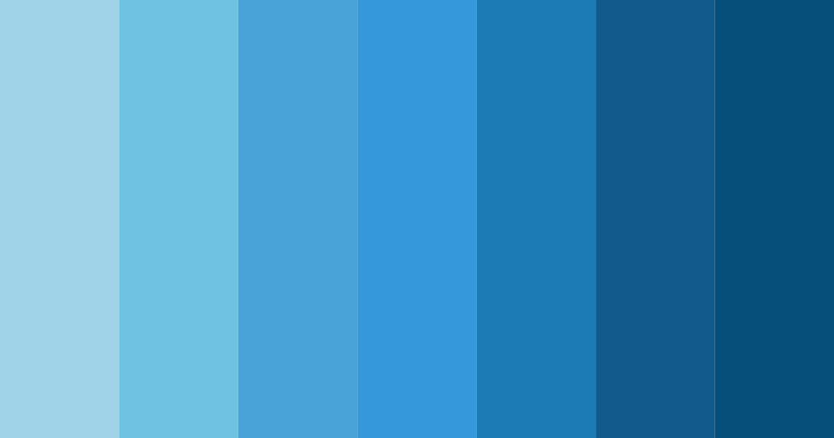 Download bright blue sky color palette PNG image (landscape)