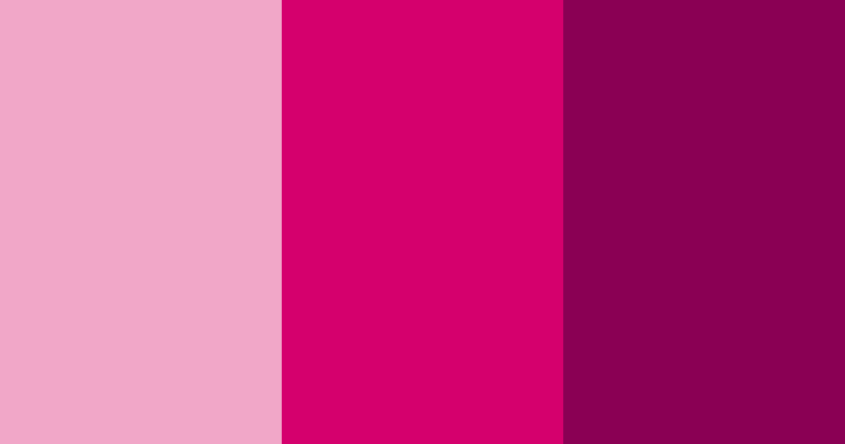 Download pink shades color palette PNG image (landscape)