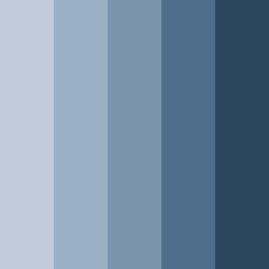 Download slate blue color palette PNG image (square)