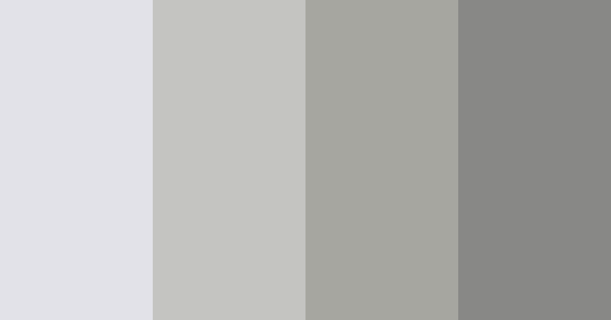Download whispering grays color palette PNG image (landscape)