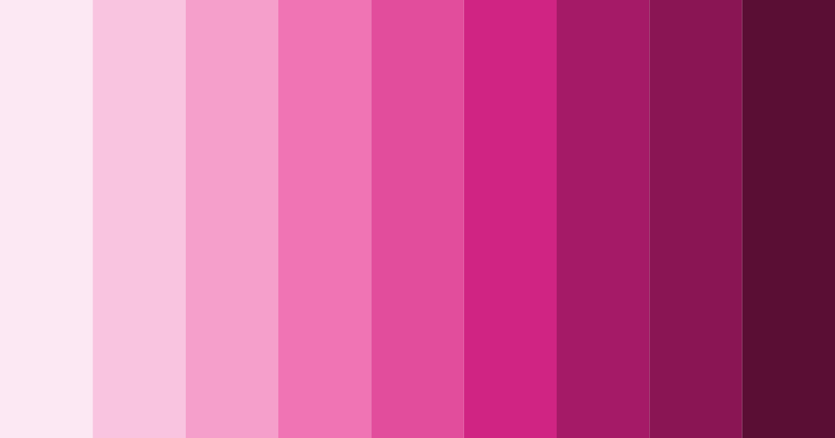 Download blush blossom dreams color palette PNG image (landscape)