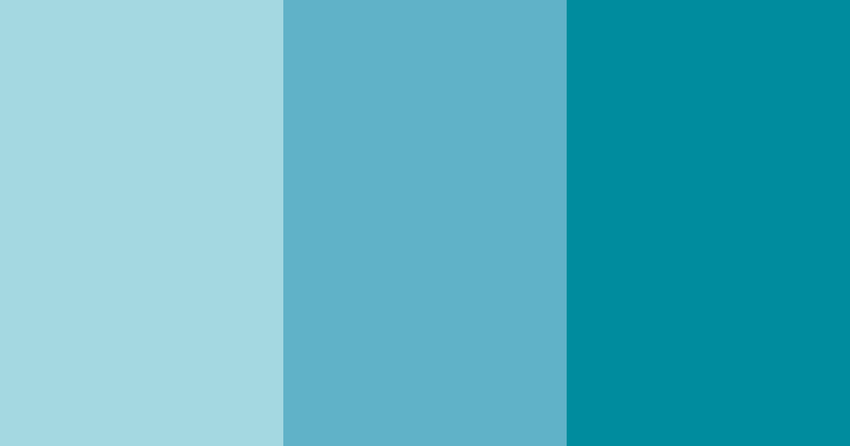 Download mediterranean blue color palette PNG image (landscape)