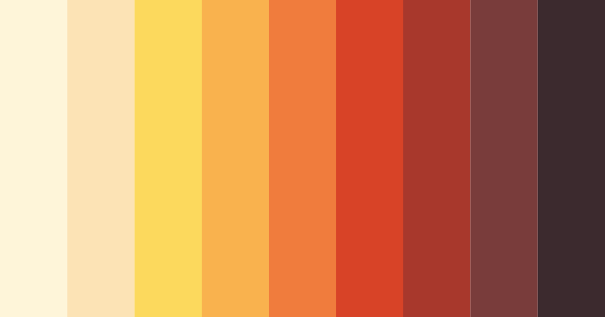 Download autumn harvest color palette PNG image (landscape)