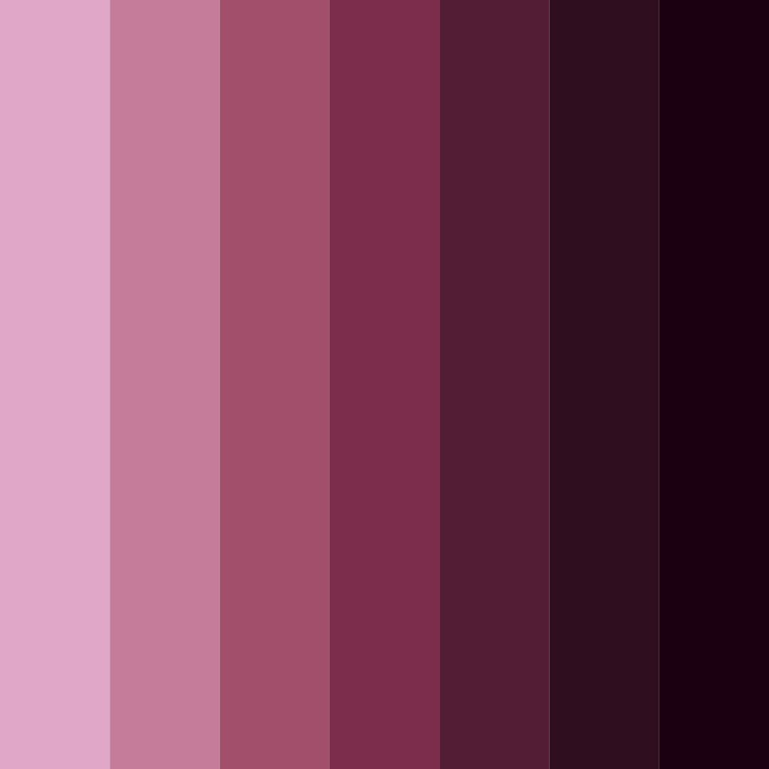 Download dusky petals color palette PNG image (square)