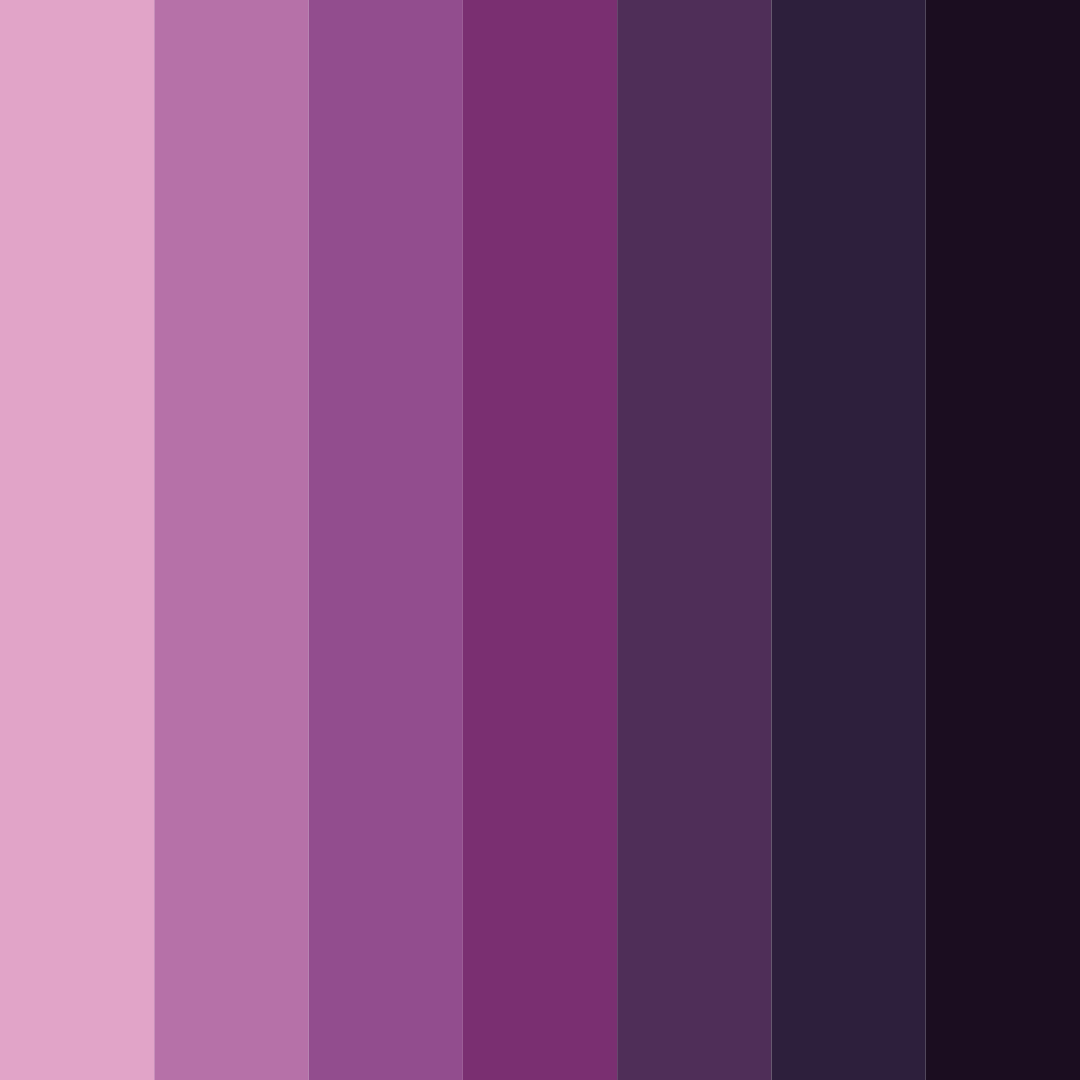 Download midnight bloom color palette PNG image (square)