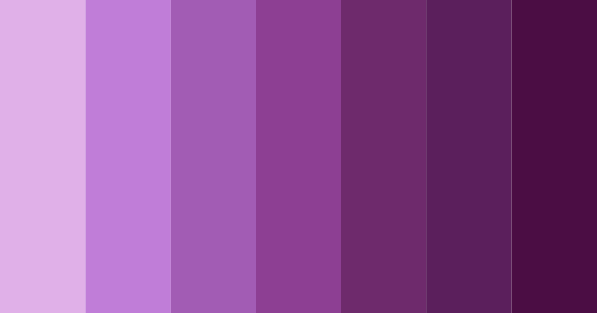 Download enchanted bloom color palette PNG image (landscape)