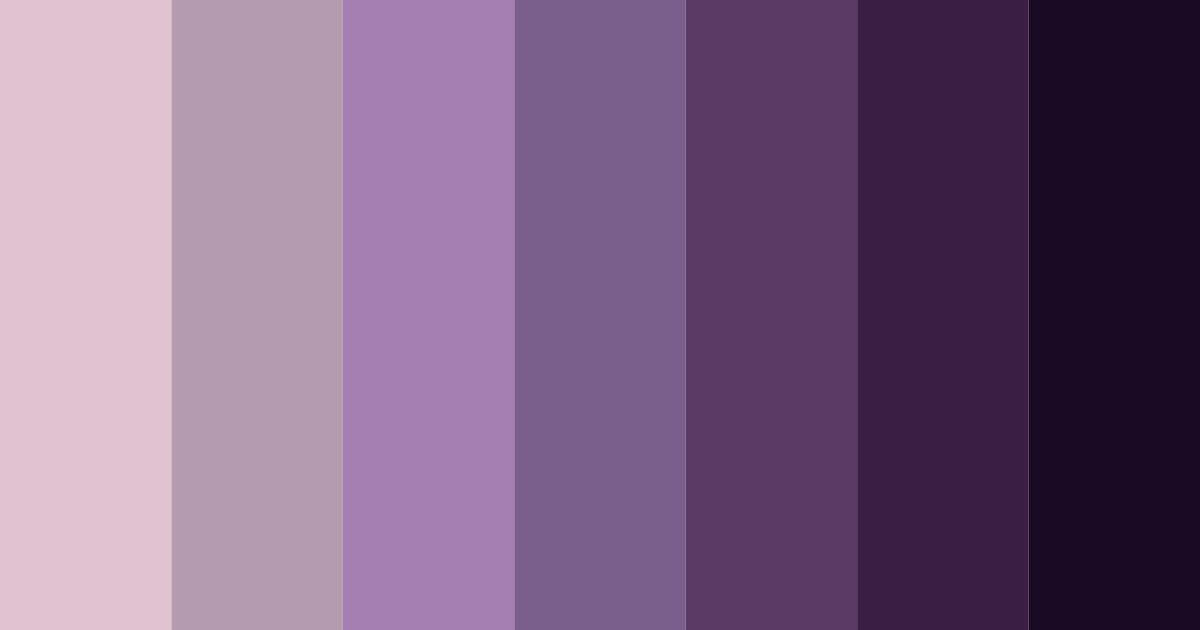 Download shades of blue rose color palette PNG image (landscape)