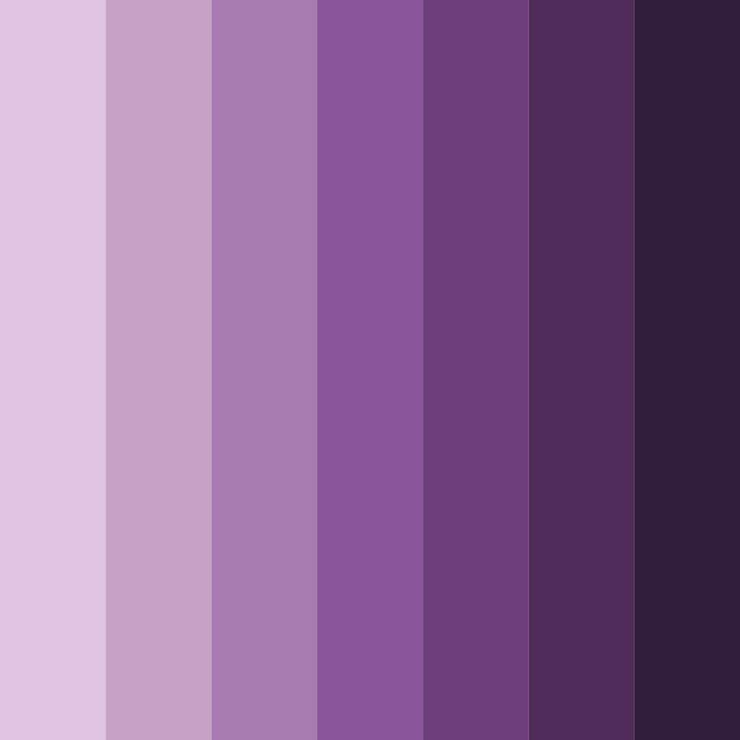Download shades of blue rose color palette PNG image (square)