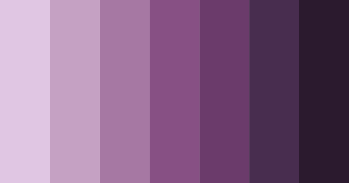 Download mystical bloom color palette PNG image (landscape)