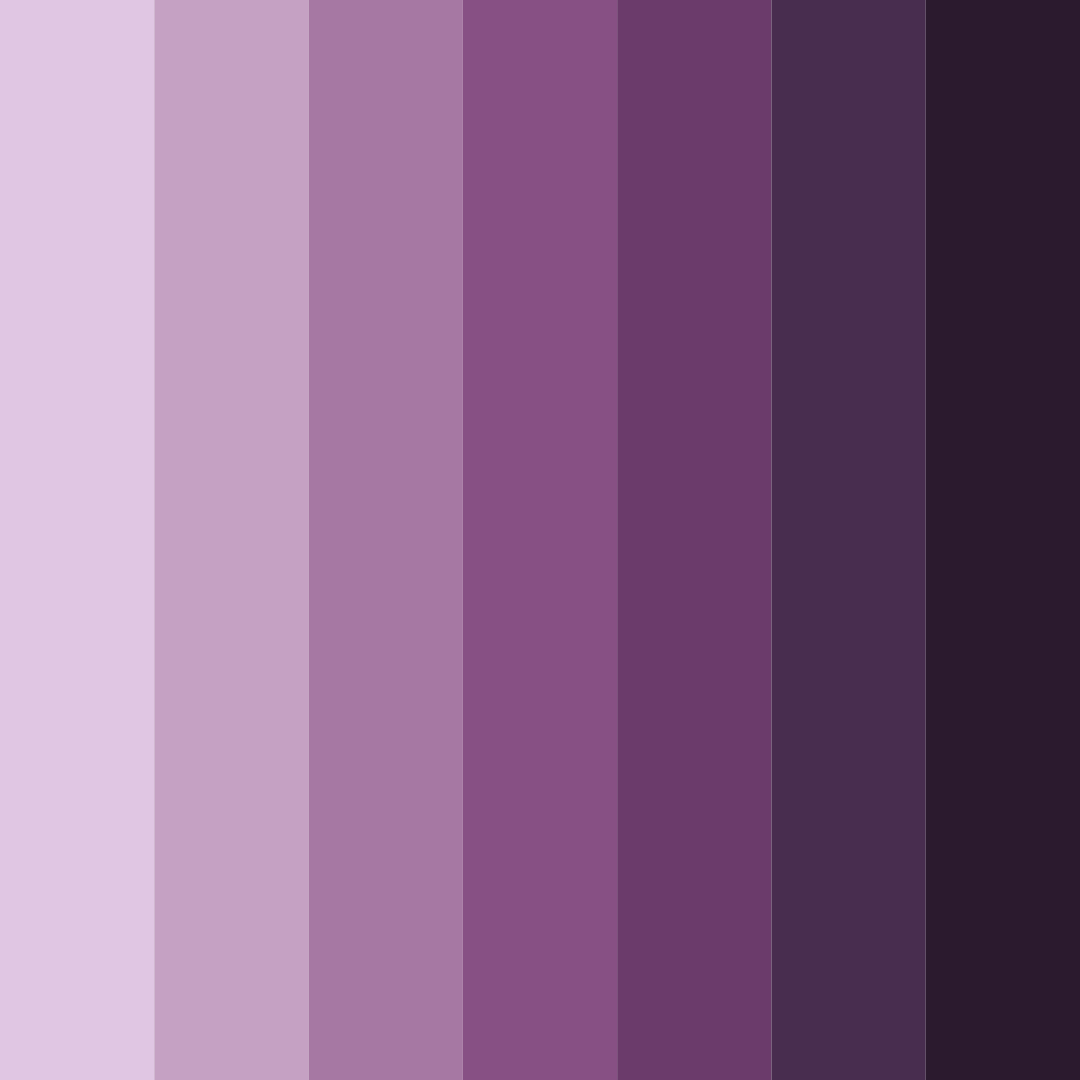Download mystical bloom color palette PNG image (square)