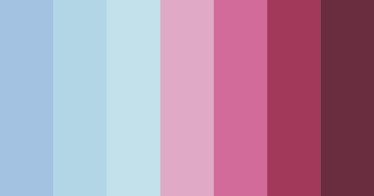 Download whispers of the blue rose color palette PNG image (landscape)