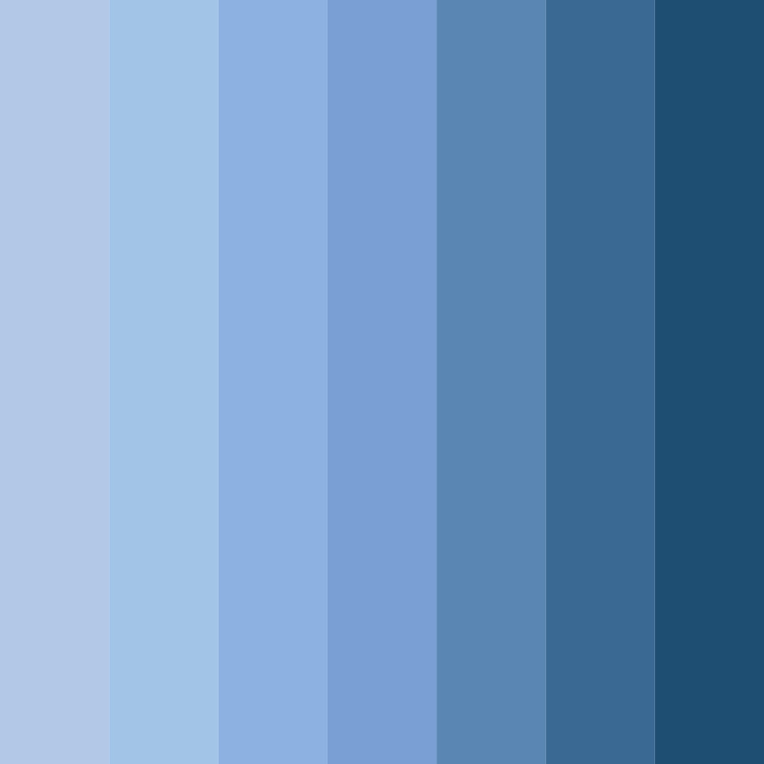 Download ethereal blooms color palette PNG image (square)