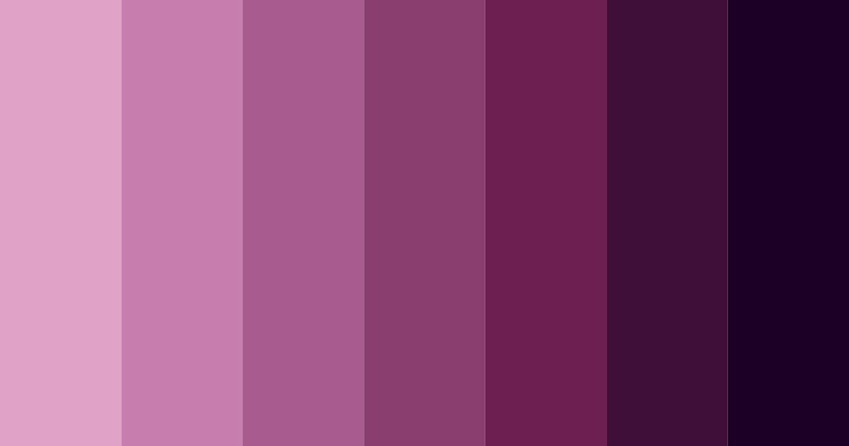 Download shades of royal blue color palette PNG image (landscape)