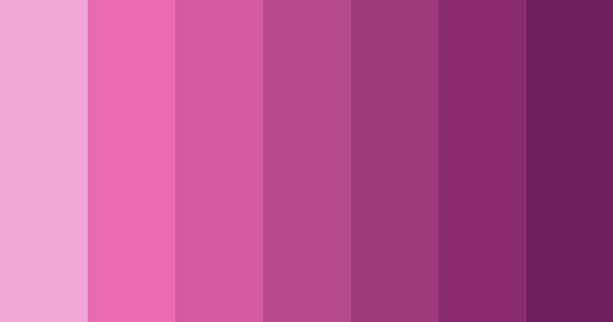 Download pink rose color palette PNG image (landscape)
