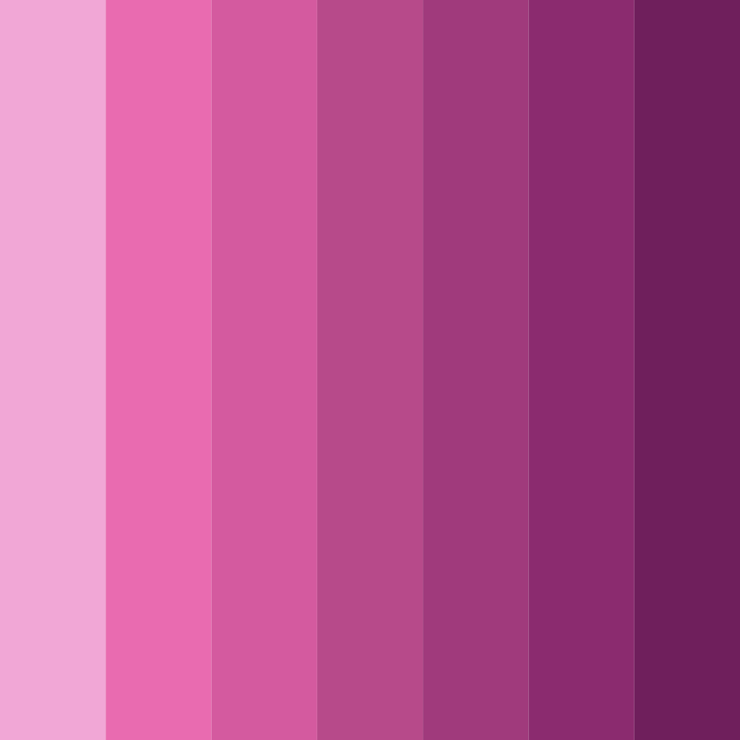 Download pink rose color palette PNG image (square)