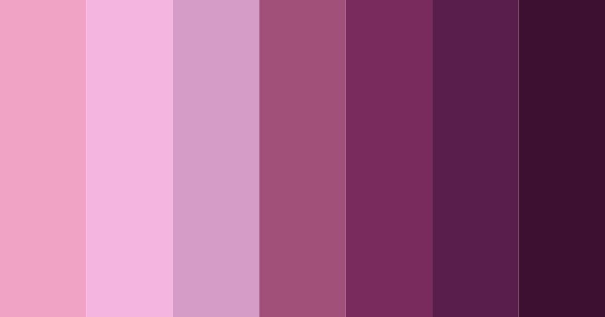 Download petals of twilight color palette PNG image (landscape)