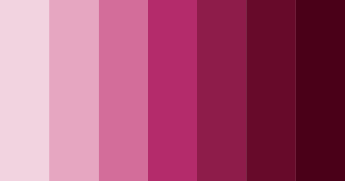 Download rose petal reverie color palette PNG image (landscape)