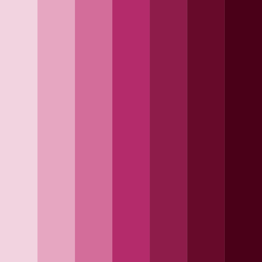 Download rose petal reverie color palette PNG image (square)