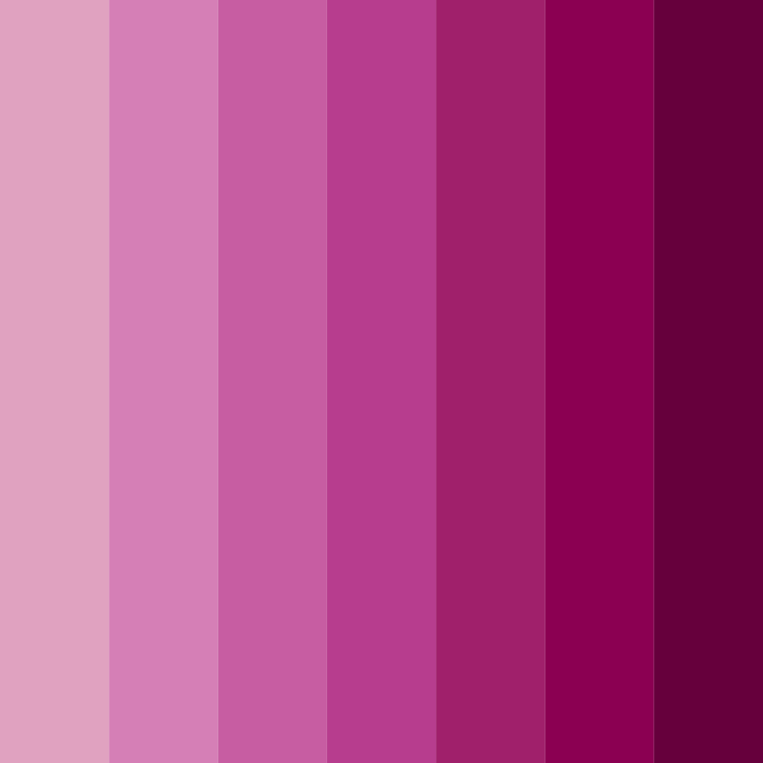 Download petals of passion color palette PNG image (square)
