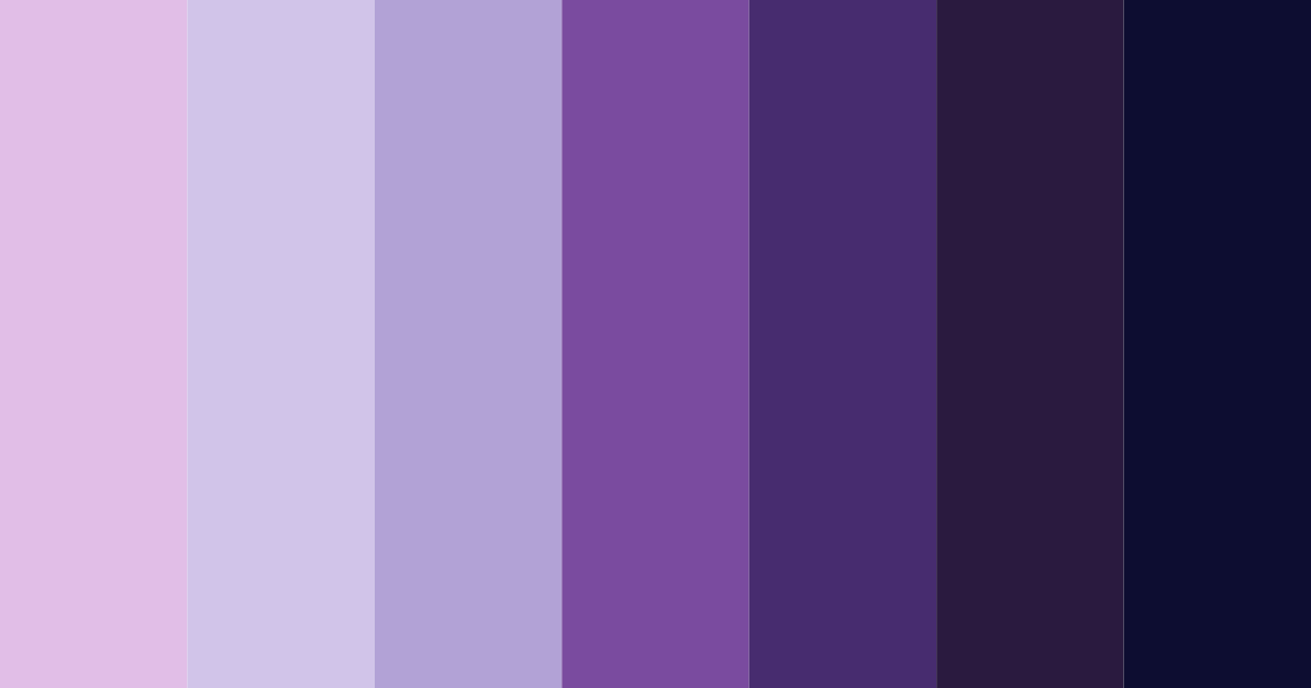 Download blue rose shades color palette PNG image (landscape)