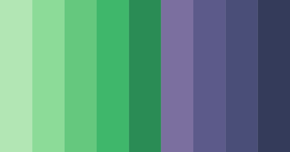 Download enchanted grove color palette PNG image (landscape)