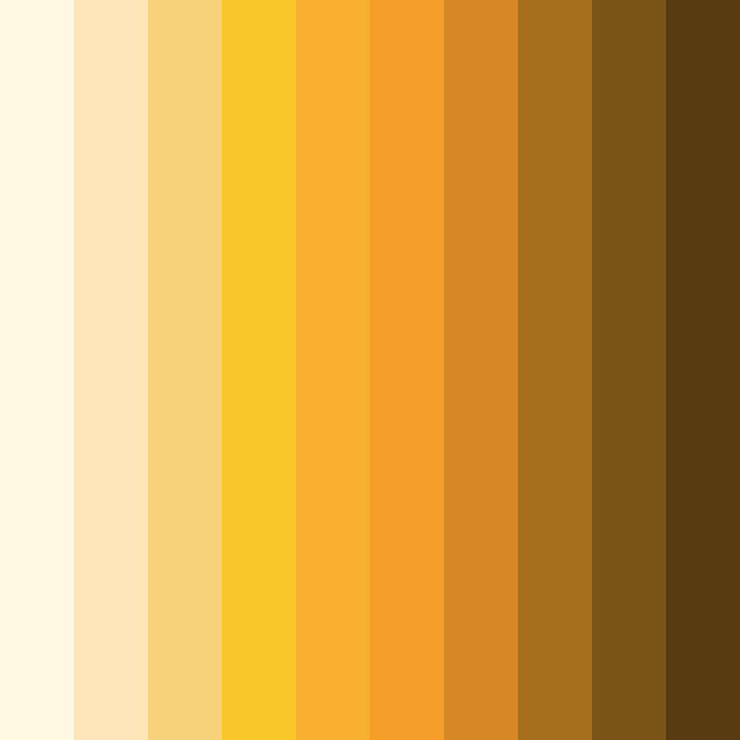 Download candlelight harmony color palette PNG image (square)