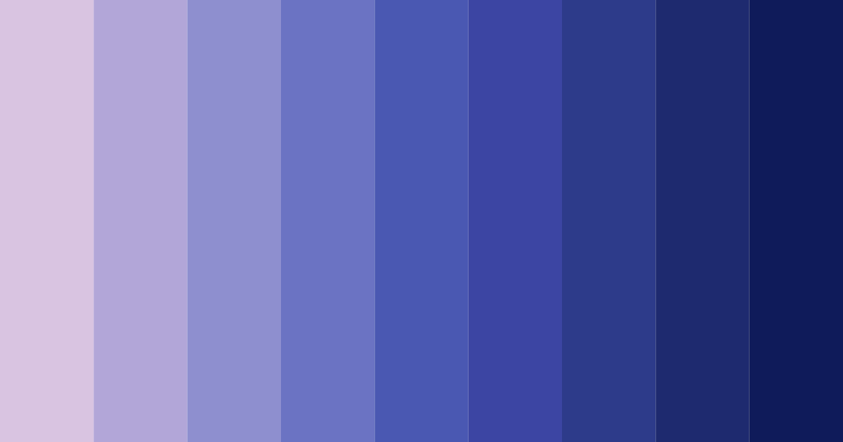 Download purple blue color palette PNG image (landscape)