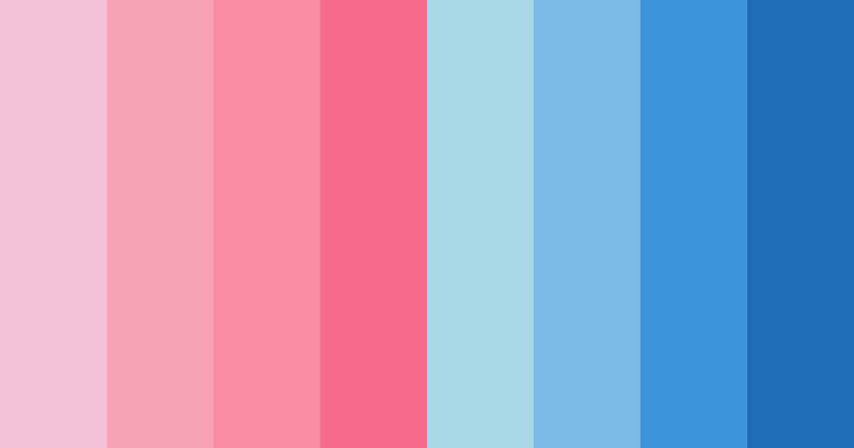 Download cotton candy skies color palette PNG image (landscape)