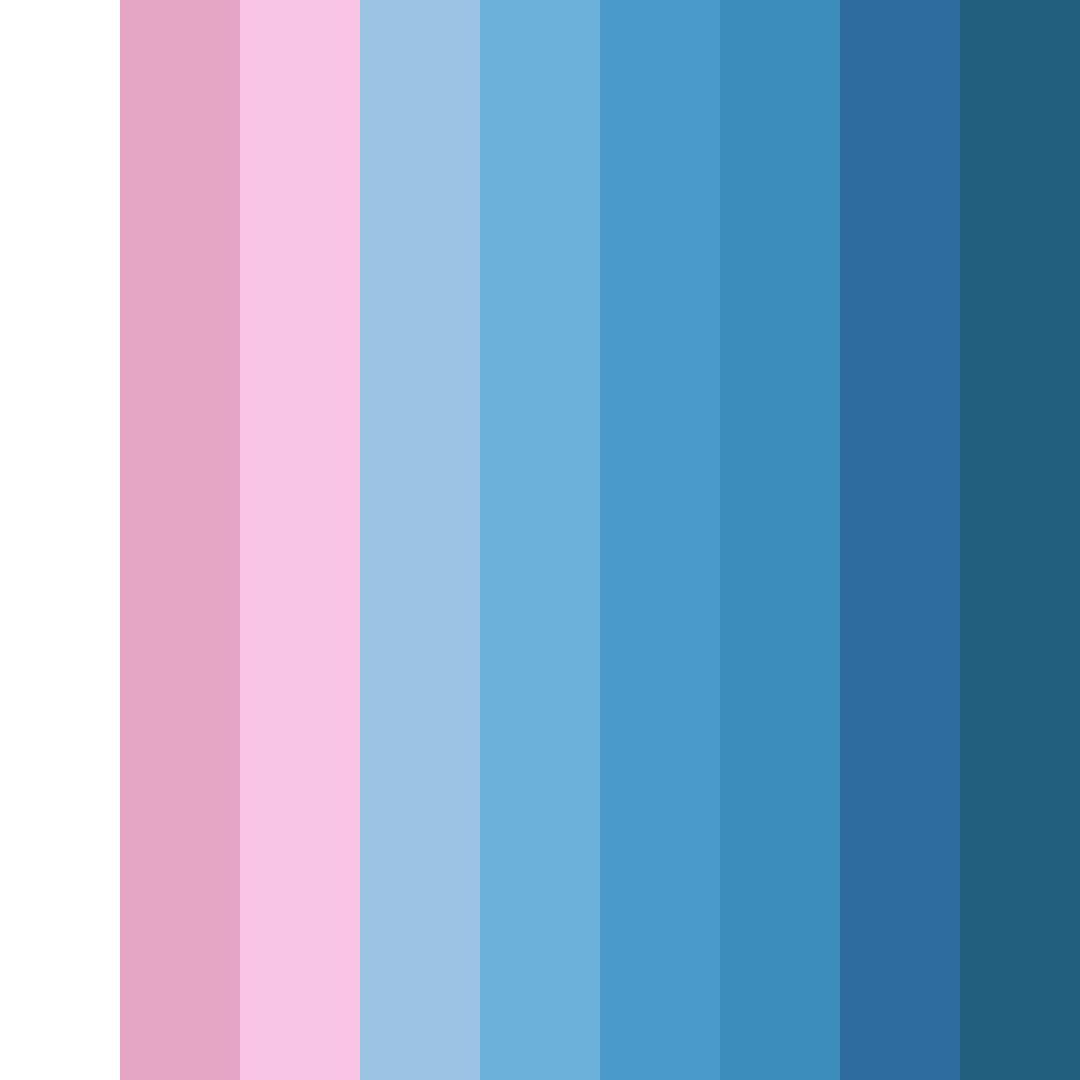 Download pink and blue dream color palette PNG image (square)
