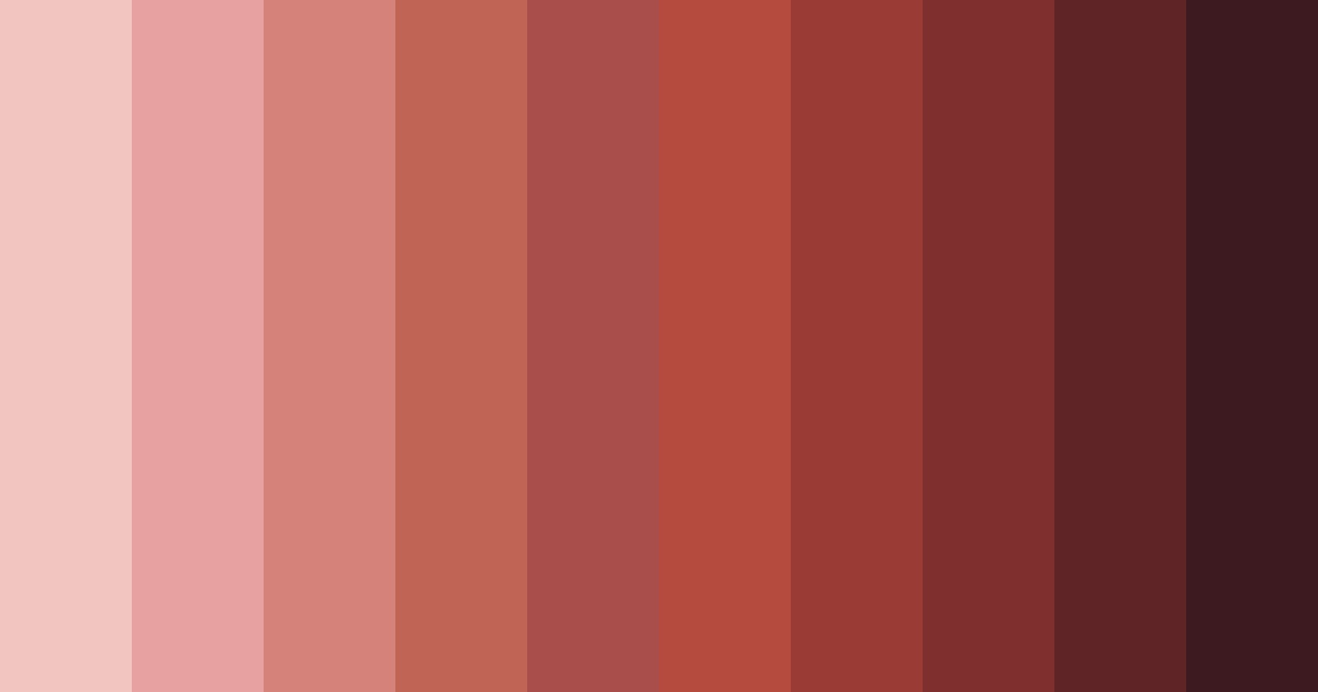 Download dusty rosebrick color palette PNG image (landscape)