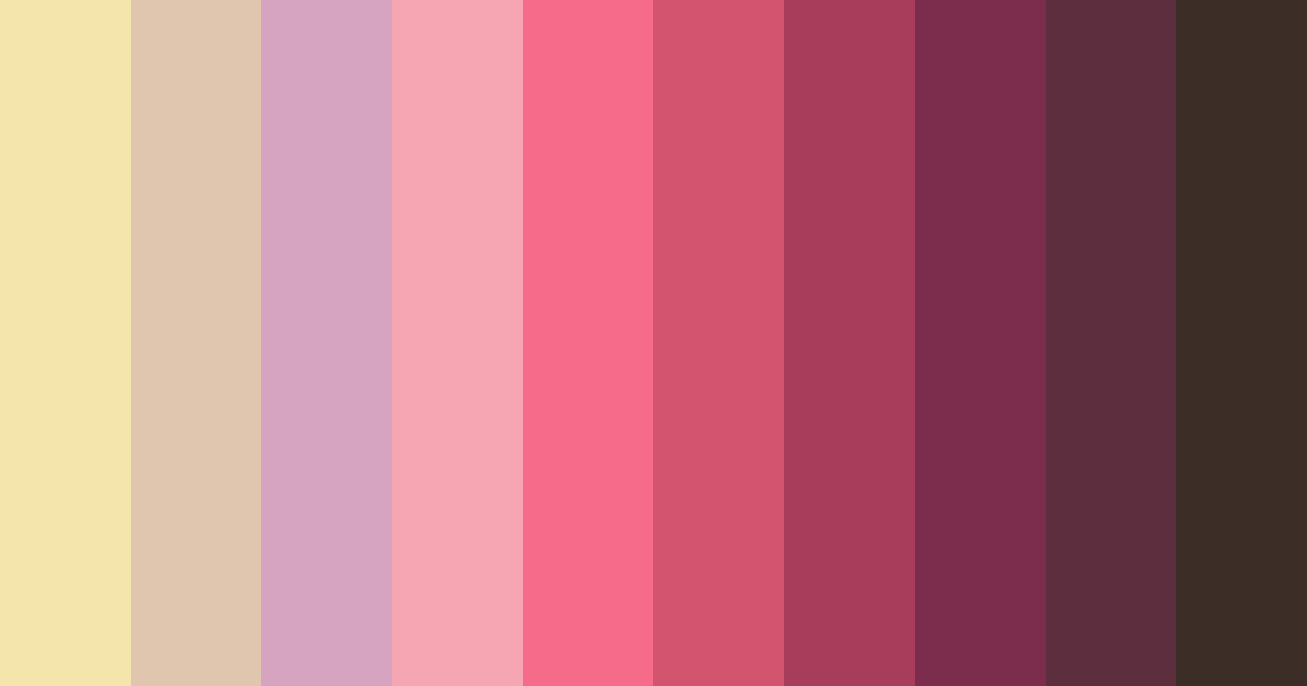 Download blushing desert sunset color palette PNG image (landscape)