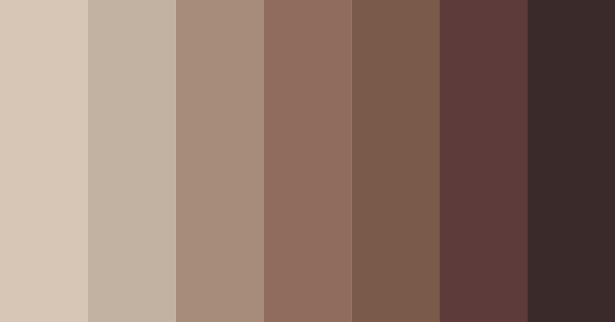 Download warm taupe color palette PNG image (landscape)