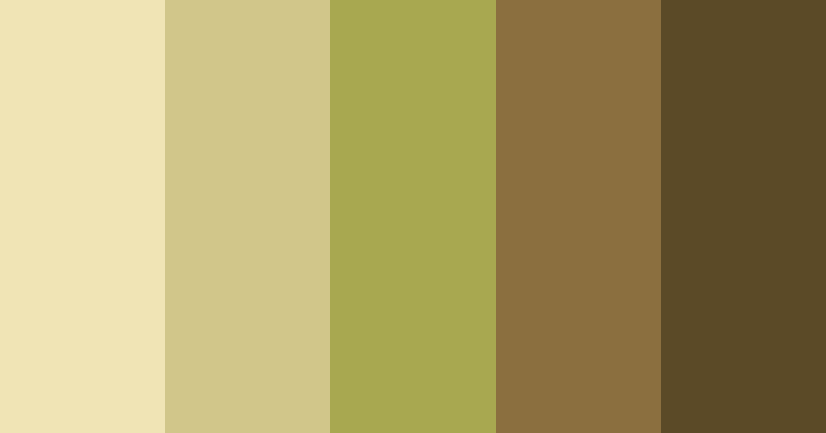 Download golden autumn grove color palette PNG image (landscape)