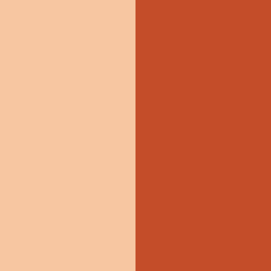 Download sunset blossom color palette PNG image (square)