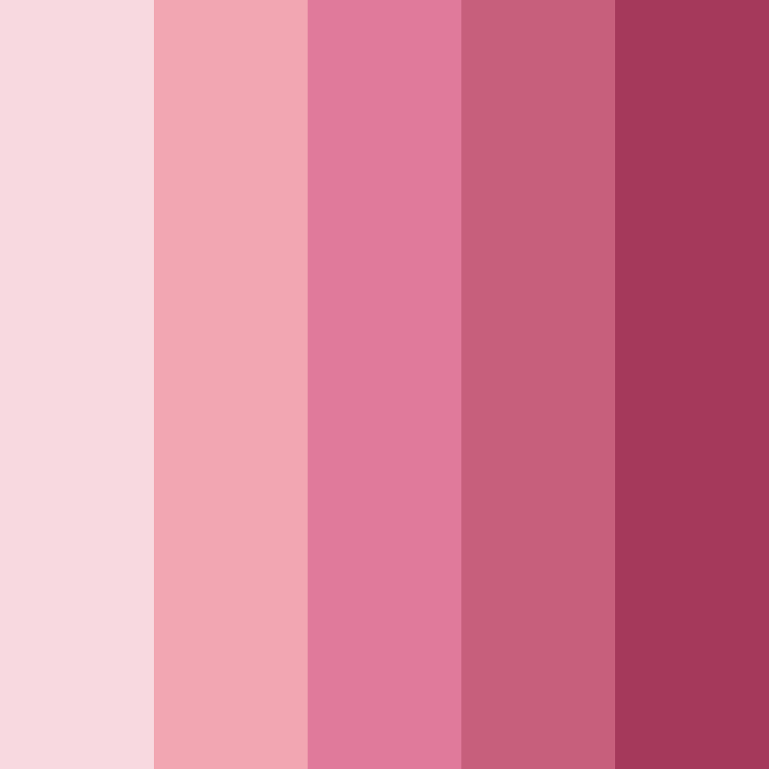 Download blushing elegance color palette PNG image (square)