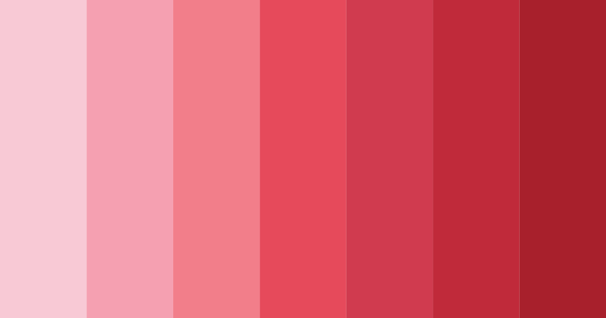 Download strawberry delight color palette PNG image (landscape)