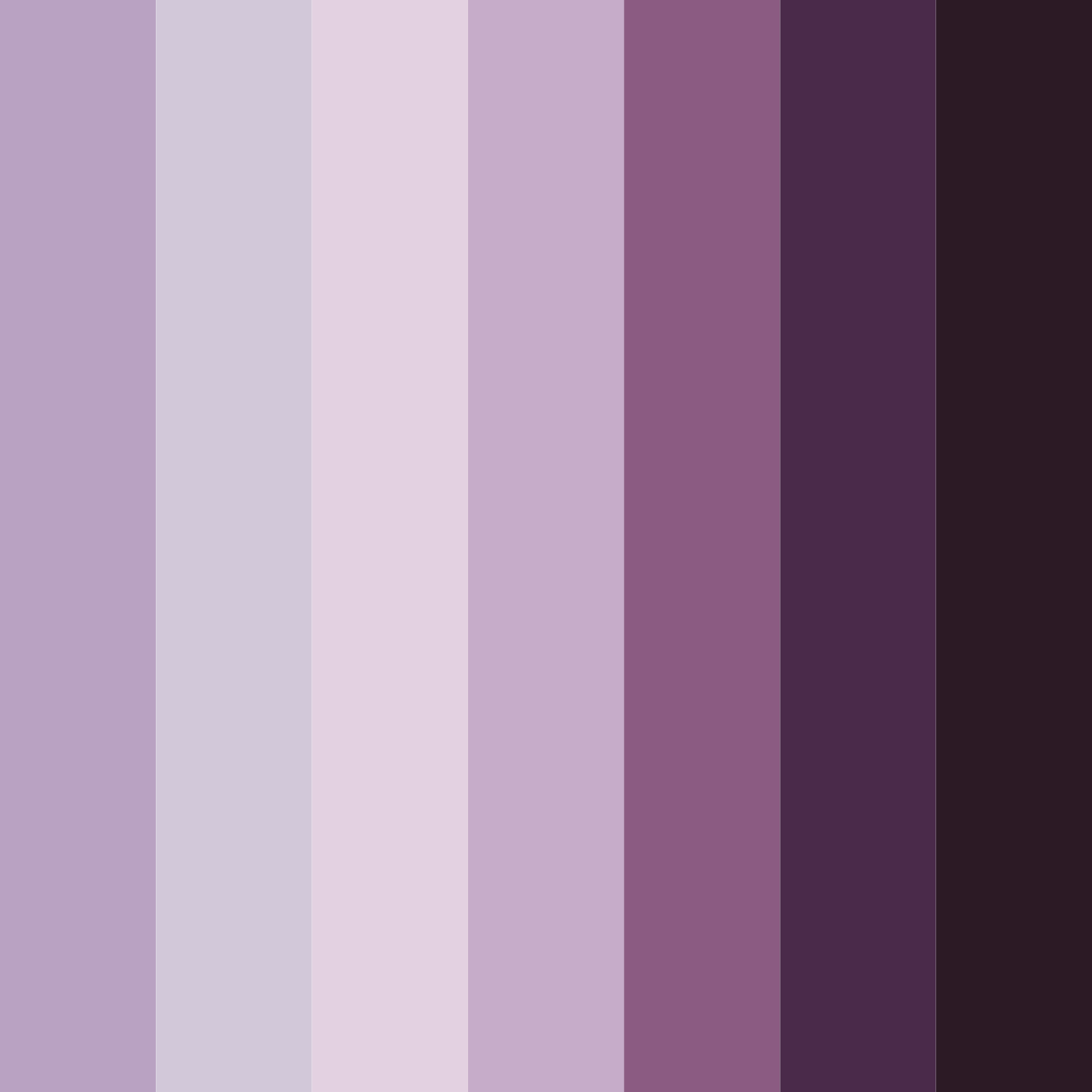 Download twilight tapestry color palette PNG image (square)